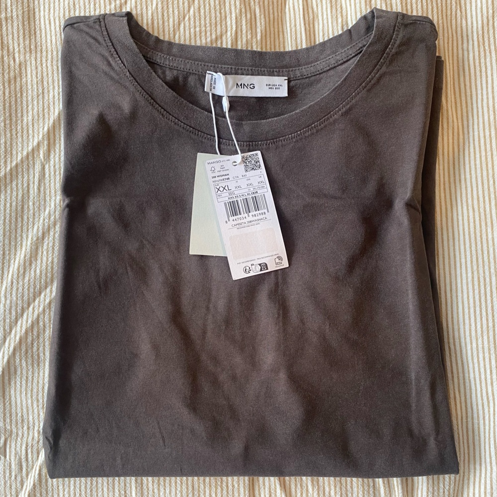 Mango Brown Tshirt
